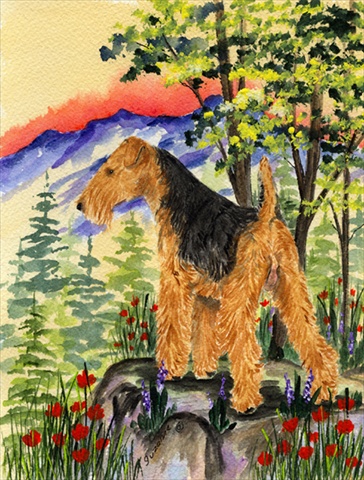 Lakeland Terrier Flag - Garden Size, 11 x 15 in.