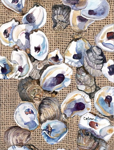 Oyster Flag - Garden Size, 11 x 15 in.