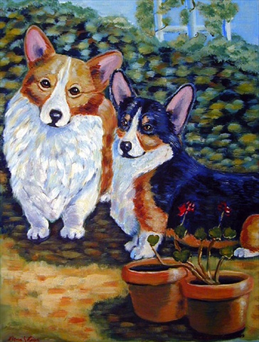 Corgi Flag - Garden Size, 11 x 15 in.