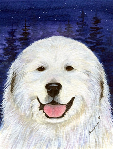 Great Pyrenees Flag - Garden Size, 11 x 15 in.