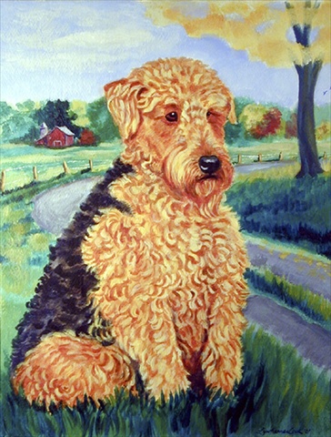 AiredaleTerrier Flag - Garden Size, 11 x 15 in.
