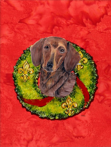 Dachshund Flag - Garden Size, 11 x 15 in.