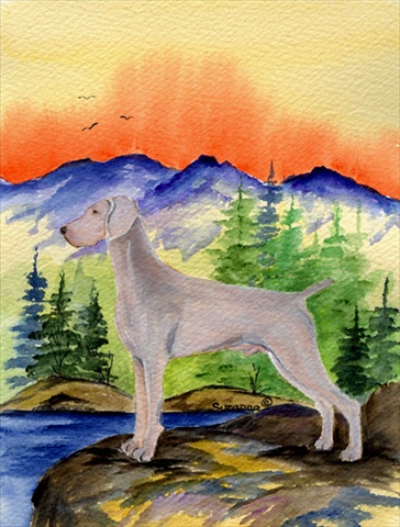 Weimaraner Flag - Garden Size, 11 x 15 in.