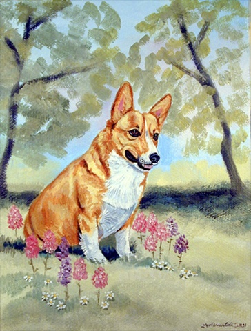 Corgi Flag - Garden Size, 11 x 15 in.