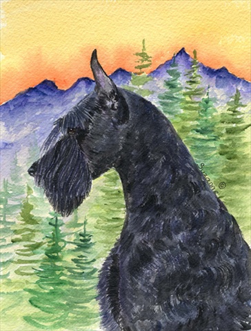 Schnauzer Flag - Garden Size, 11 x 15 in.