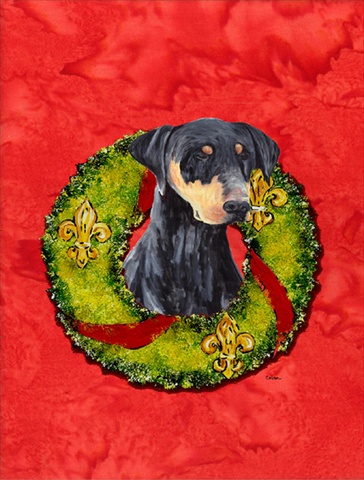 Doberman Flag - Garden Size, 11 x 15 in.