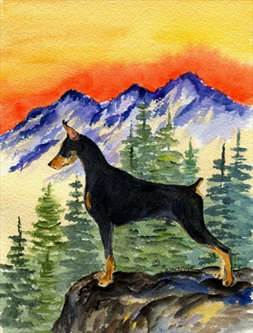Doberman Flag - Garden Size, 11 x 15 in.