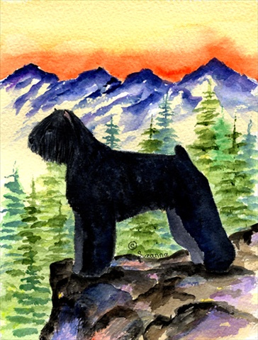 Bouvier des Flandres Flag 11 x 15 in.