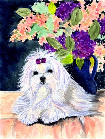 Maltese Flag - Garden Size, 11 x 15 in.