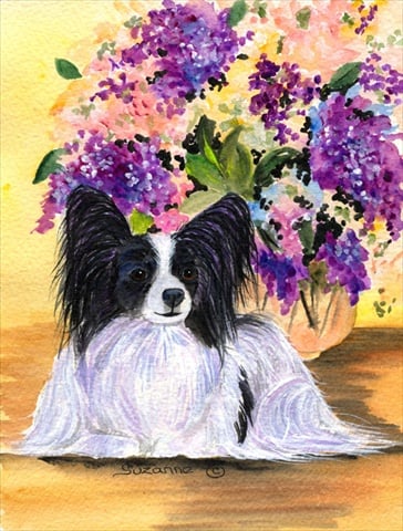 Papillon Flag - Garden Size, 11 x 15 in.