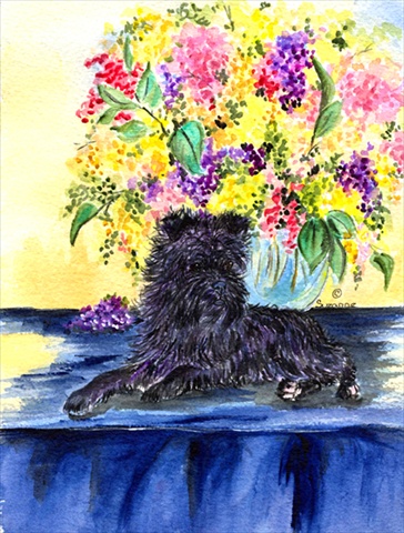 Affenpinscher Flag - Garden Size, 11 x 15 in.