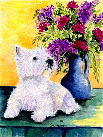 Westie Flag - Garden Size, 11 x 15 in.