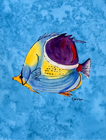 Fish Tropical Canvas Flag