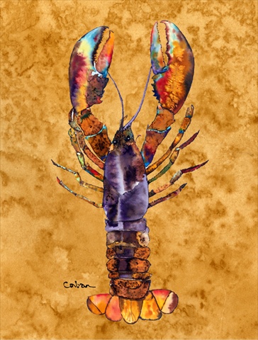 Lobster Fresh Canvas Flag - House Size, 28 x 40 in.
