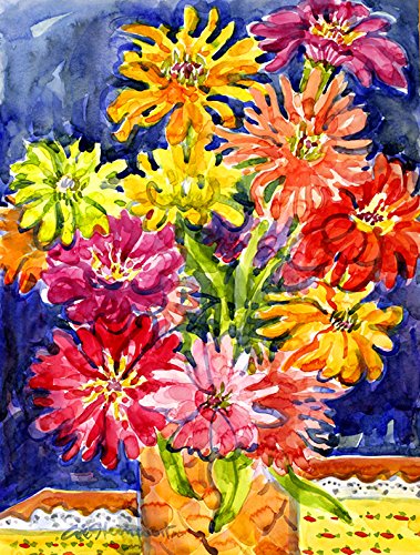 Flower - Gerber Daisies Flag - Garden Size, 11 x 15 in.