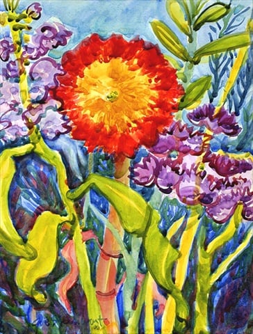 11 x 15 in. Flower - Sunflower Garden Size Flag