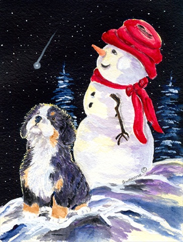 11 x 15 in. Bernese Mountain Dog Garden Size Flag