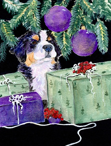 Bernese Mountain Dog Garden Size Flag