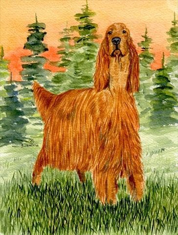 11 x 15 in. Irish Setter Garden Size Flag