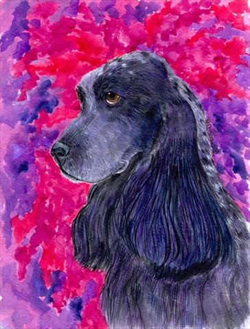 Cocker Spaniel House Size Canvas Flag