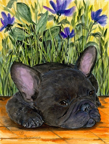 French Bulldog Garden Size Flag