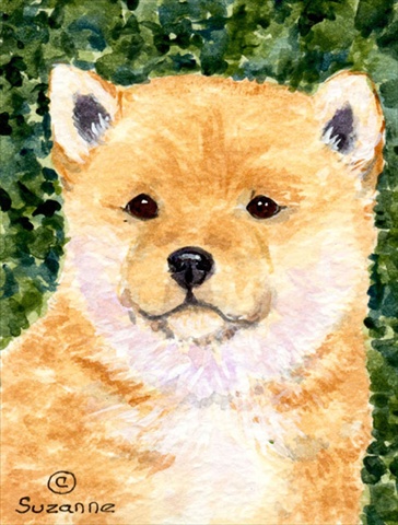 Shiba Inu House Size Canvas Flag