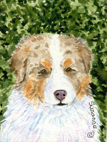 11 x 15 in. Australian Shepherd Garden Size Flag