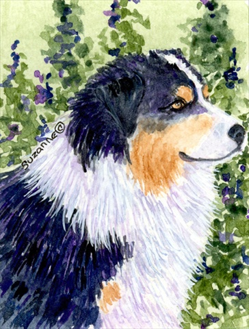 11 x 15 in. Australian Shepherd Garden Size Flag