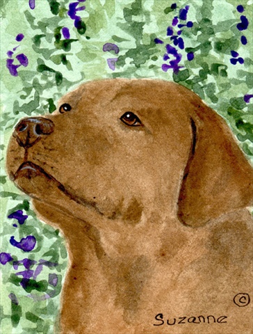Labrador House Size Canvas Flag