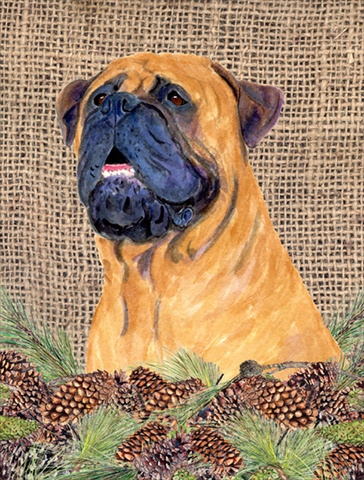 11 x 15 in. Bullmastiff Garden Size Flag