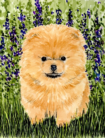 11 x 15 in. Pomeranian Garden Size Flag