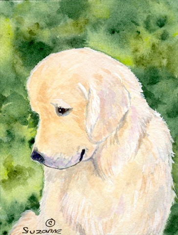 11 x 15 in. Golden Retriever Garden Size Flag