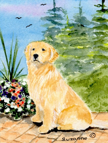 11 x 15 in. Golden Retriever Garden Size Flag