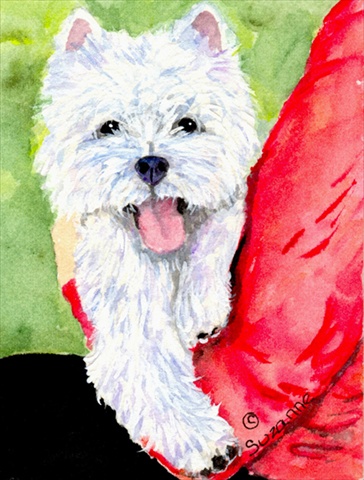 11 x 15 in. Westie Garden Size Flag