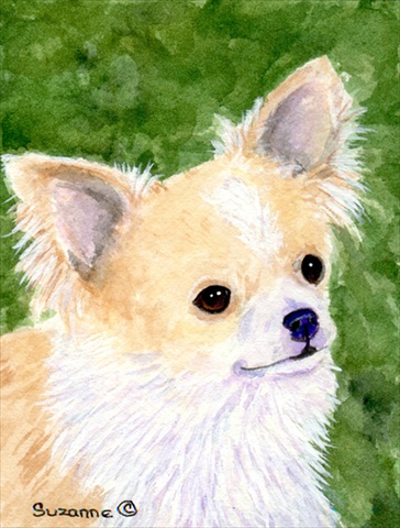 Chihuahua House Size Canvas Flag 28 x 40 in.