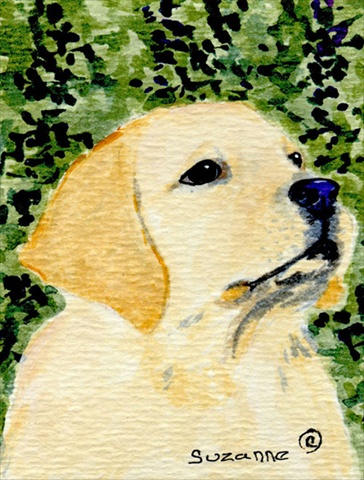 Labrador House Size Canvas Flag