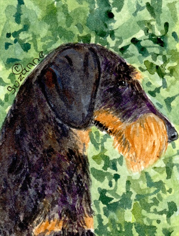 Dachshund House Size Canvas Flag