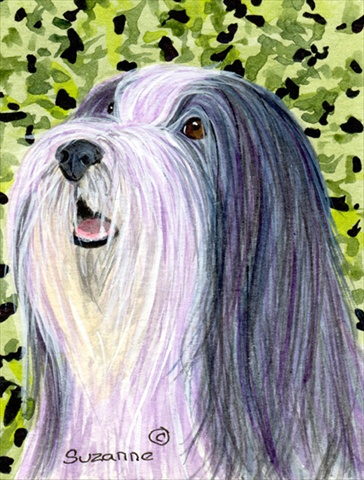 11 x 15 in. Bearded Collie Garden Size Flag