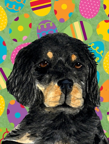 11 x 15 In. Gordon Setter Easter Eggstravaganza Flag, Garden Size