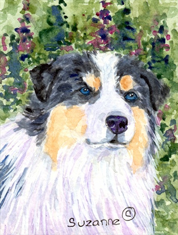 11 x 15 In. Australian Shepherd Flag, Garden Size