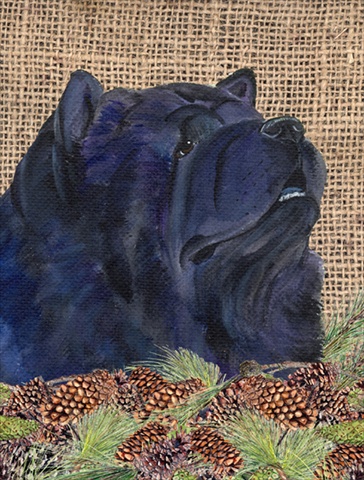 11 x 15 In. Chow Chow Flag, Garden Size