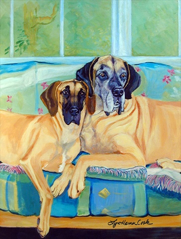 Great Dane Flag - Garden Size