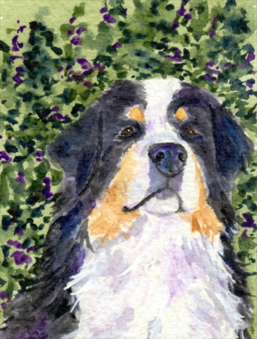 11 x 15 In. Bernese Mountain Dog Flag, Garden Size