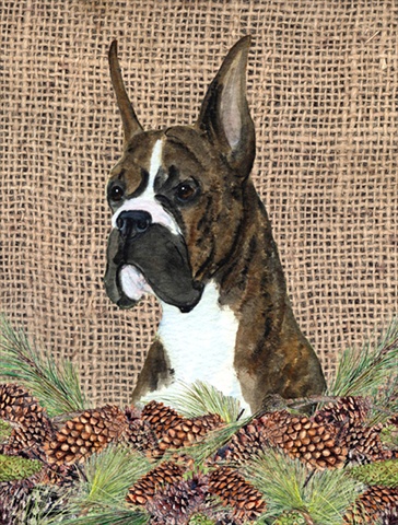Boxer Flag Canvas- House Size