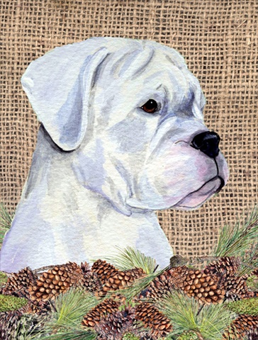 Boxer Flag - Garden Size