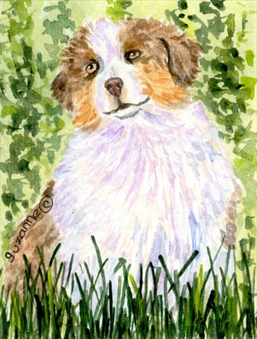 11 x 15 In. Australian Shepherd Flag, Garden Size
