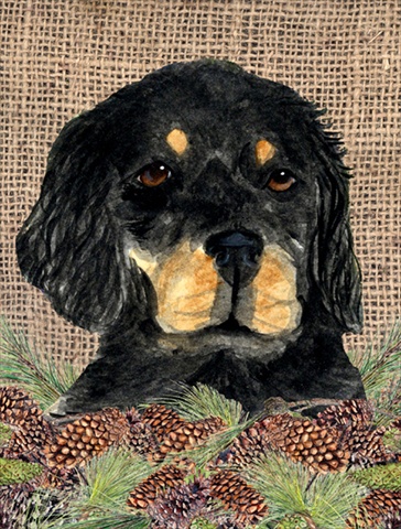 11 x 15 In. Gordon Setter Flag, Garden Size