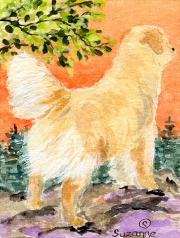 Golden Retriever Flag - Garden Size