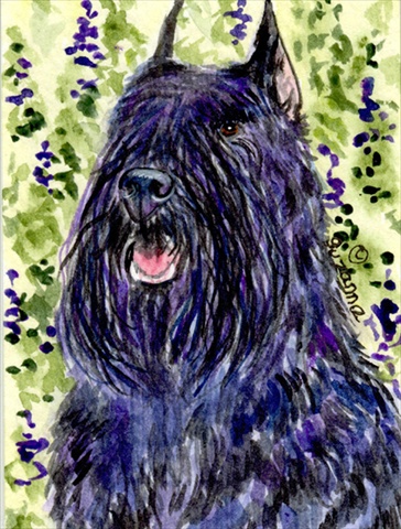 Picture of Carolines Treasures SS8853CHF 28 x 40 In. Bouvier Des Flandres Flag Canvas- House Size