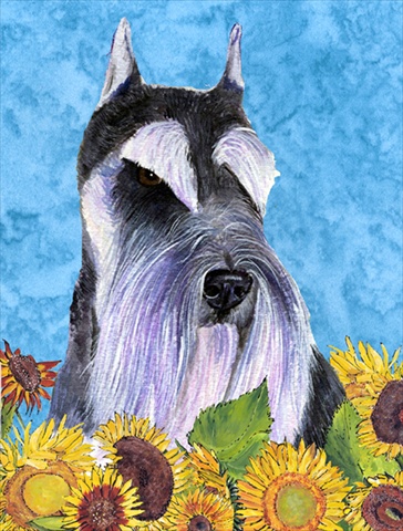 11 x 15 In. Schnauzer Flag, Garden Size